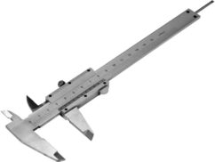 Calibre INOX 150 MM 0,02 MM VOREL acero inoxidable