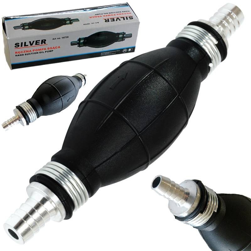 VÁLVULA A GRANEL DE GOMA BOMBA ASPIRACIÓN MANUAL 8mm