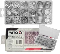 ARANDELAS DE ALUMINIO JUEGO DE ARANDELAS 450 PZS