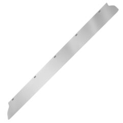 Cuchillo chapado hoja pluma 60cm piruleta de acero inoxidable reemplazable 0,3mm