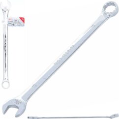 Llave combinada larga 12 mm 12 puntas Cr-V BGS-Alemania