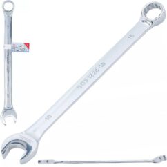 Llave combinada larga 19mm 12 puntas Cr-V BGS-Alemania