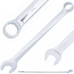 Llave combinada larga 21 mm 12 puntas Cr-V BGS-Alemania