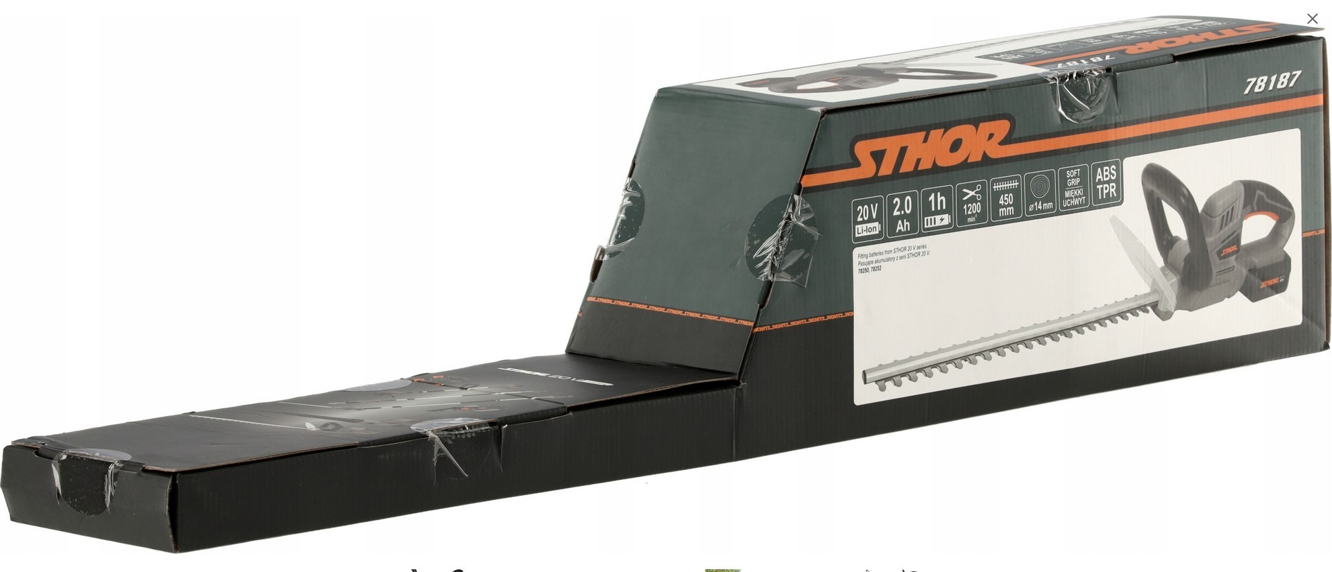 BATERIA CORTASETOS 20V 45CM 2AH + CARGADOR STHOR - Imagen 9
