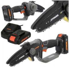 SIERRA MOTOSIERRA 20V MINI 5' 12,7CM BATERIA. 2AH + CARGADOR