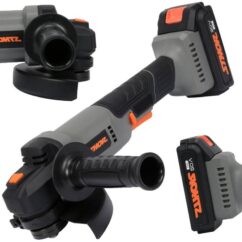 Amoladora angular 125mm inalámbrica 20V Batería 2AH + cargador