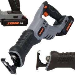 Sierra sable inalámbrica 20V Batería 2Ah + cargador 0-3000 golpes