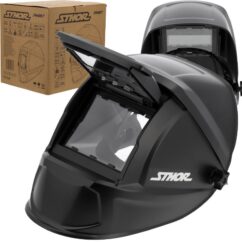 Máscara de soldadura TRUE COLOR autooscurecente, marco MIG TIG inclinable con filtro STHOR