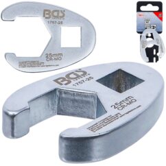 Llave lateral abierta 25 mm para cables 1/2' BGS-Alemania