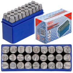 Alfabeto numeradores letras 8mm Marcadores BGS-Alemania