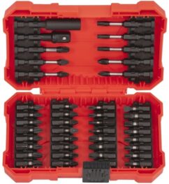 Juego de puntas de impacto de 42 piezas. 1/4" PH1 PH2 PH3 PZ PZ2 PZ3