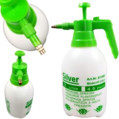 Pulverizador a presión, pulverizador manual para jardín doméstico 2L SilverTools