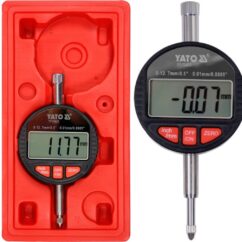 Reloj comparador electrónico 8mm 0-12.7mm 0.01mm YATO