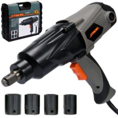 LLAVE DE IMPACTO ELECTRICA 3/4' 1100W 800Nm + VASOS 24-36mm