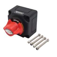 INTERRUPTOR CORRIENTE A TIERRA DE BATERÍA 12-60V SECONECTOR HEBEL