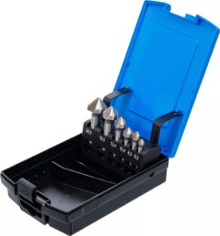 Avellanadores HSS 6,3-20,5 mm forma C Juego de 6 piezas.BGS-Alemania