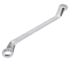 LLAVE DE ARO Acodada YATO CROMADA CrV 24x27 mm
