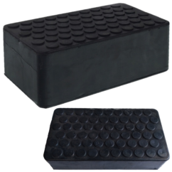 Almohadilla de goma del elevador de placas 200x113x72mm