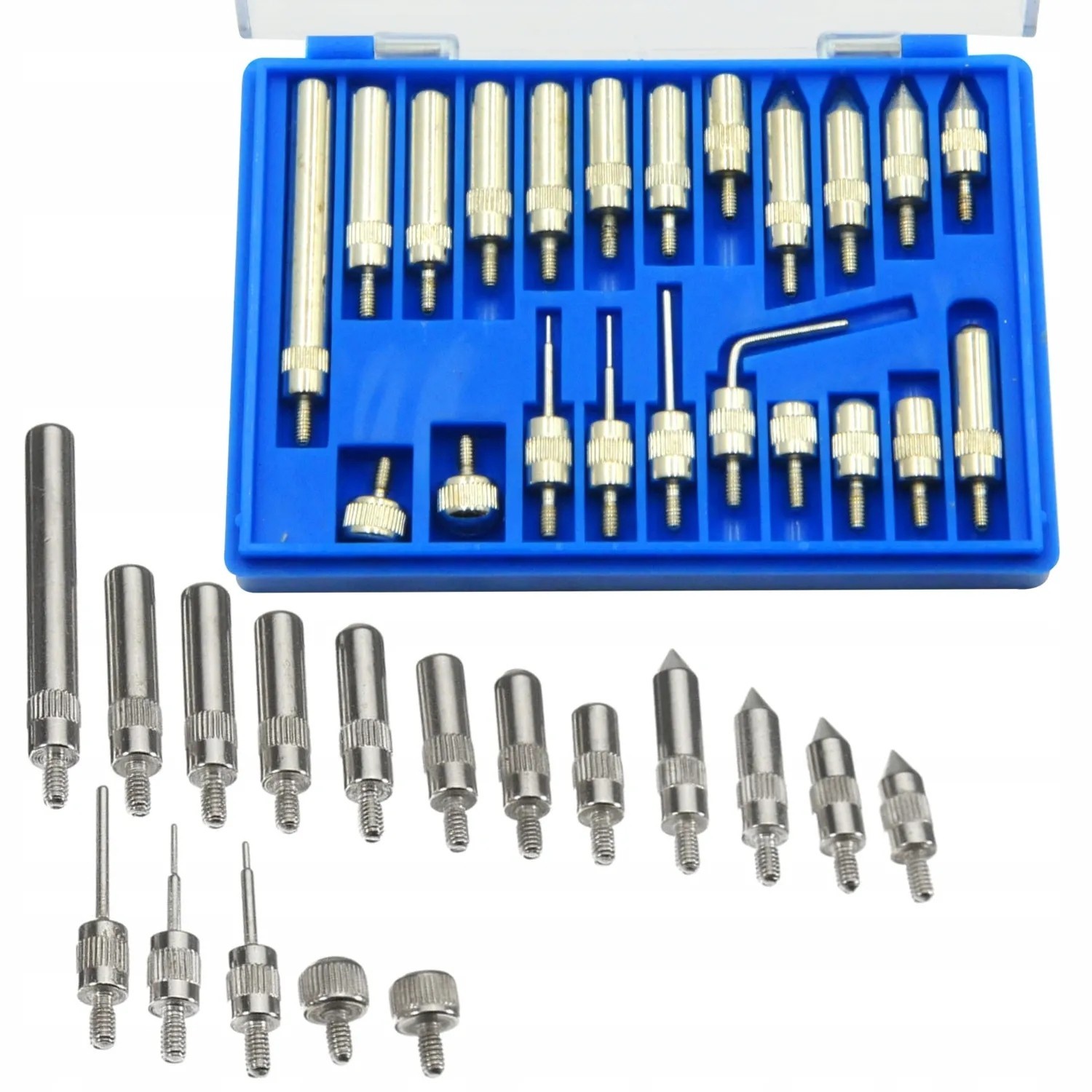 Comparador con soporte magnético 0-10mm + 22 adaptadores - Imagen 11