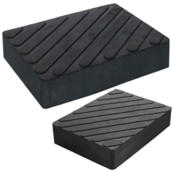 Almohadilla de goma del elevador de placas 160x118x35mm