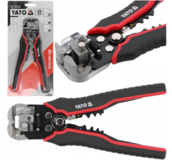PELADOR DE AISLAMIENTO MULTIFUNCIONAL Y ENGARZADORA DE CONECTORES 200mm YT-23131