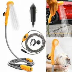 DUCHA PARA COCHE 12V CON BOMBA Y DEPÓSITO CAMPER