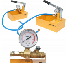 BOMBA MANUAL PARA PRUEBA DE ESTANQUEIDAD DE PRESIÓN 5L 40 BAR