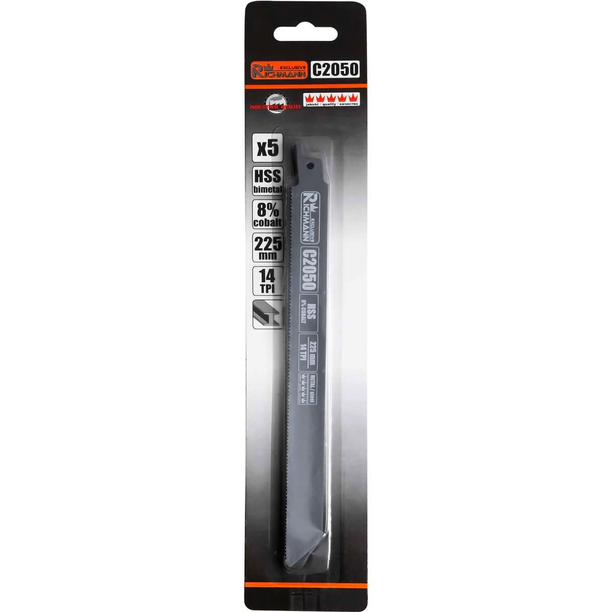 HOJAS DE SIERRA RECIMERA PARA METAL HSS-Co 225mm 5uds. UNIVERSAL BIMETAL - Imagen 6