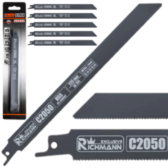 HOJAS DE SIERRA RECIMERA PARA METAL HSS-Co 225mm 5uds. UNIVERSAL BIMETAL
