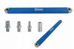 Adaptador de trinquete de extensión de llave de engranajes 3 piezas 1/4 3/8 1/2