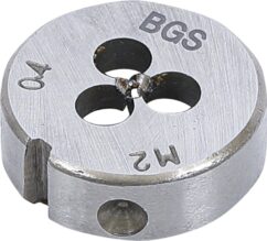 Matriz de rosca M2x0,4x25mm, BGS-Alemania