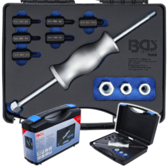 Extractor de inercia, adaptadores roscados, 12 uds. BGS-Alemania