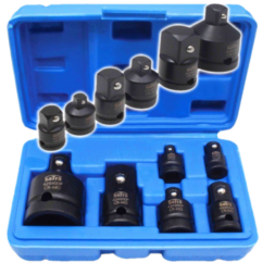 REDUCCIONES DE IMPACTO JUEGO DE REDUCCIONES 6 uds. 1/4'3/8'1/2'3/4' Cr-Mo