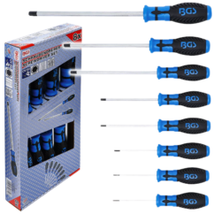 Destornilladores Allen 1,5-8,0 mm Juego de 8 uds. BGS-Alemania