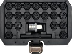 Juego de adaptadores para tornillos de fijación de ruedas VW AUDI