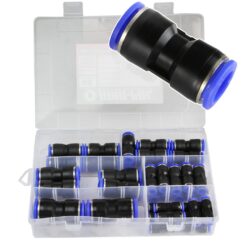 CONECTORES RÁPIDOS NEUMÁTICOS 4-16mm JUEGO DE 40