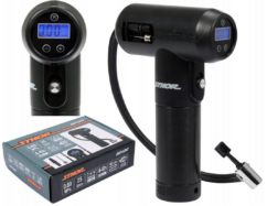 MINI COMPRESOR DE COCHE STHOR 100PSI 25L/MIN BOMBA LED INALÁMBRICA