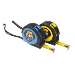 Cinta métrica enrollada 5m x 19mm, cinta, regla, Richmann