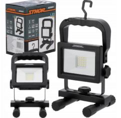 LUZ DE CONSTRUCCIÓN HALÓGENA LED 10W SMD BATERIA PROYECTOR DE BATERÍA STHOR
