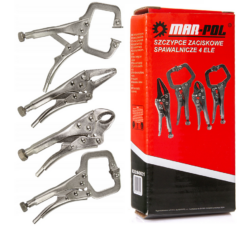 Alicates de sujeción para soldar 4 uds. 110, 125, 130 mm MORSa