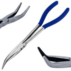 Alicate largo 280 mm ligeramente curvado 30° Universal
