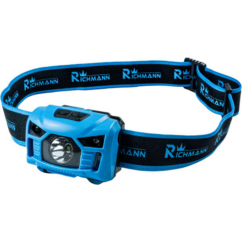 Linterna frontal LED CREE+SMD recargable 8 modos 160 lm 1200mAh