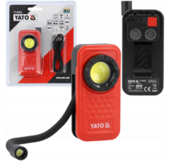 LINTERNA LED 8W 600lm 3en1 LÁMPARA DE INSPECCIÓN DE TALLER 4 MODOS DE FUNCIONAMIENTO YATO