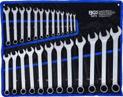 LLAVES COMBINADAS EN PULGADAS 1/4'-1.1/4' 25 uds. BGS-Alemania