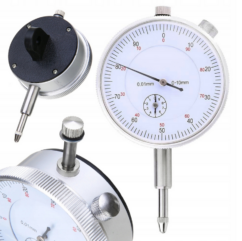 Indicador de cuadrante 0-10 mm para configurar TDC, reloj 55 mm