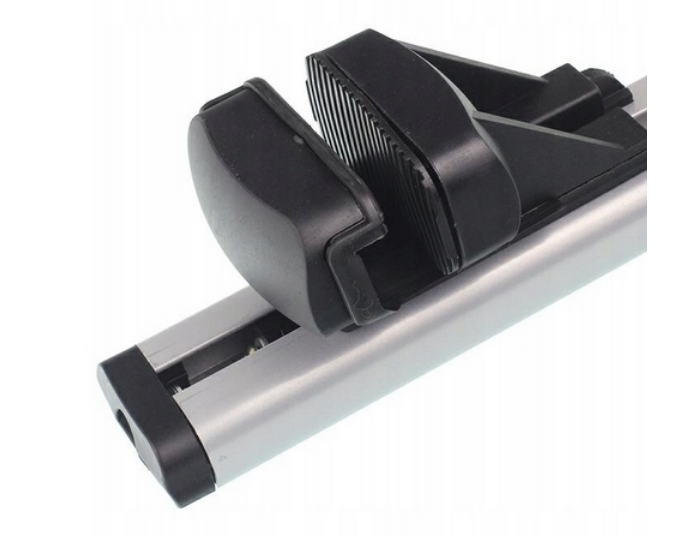 Portaequipajes universal para barandillas, barras de techo de aluminio con cerradura, 135 cm JAECOO 7 - Imagen 4