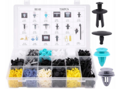 PINS CLIPS PARA COCHES COCHES 730 UDS UNIVERSAL 18 TAMAÑOS
