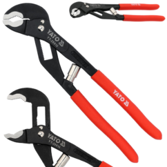 ALICATE HIDRÁULICO AUTOAJUSTABLE 200MM RANA, LLAVE PARA TUBO