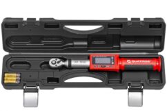 Llave dinamométrica 1,5-30 Nm derecha/izquierda, medición de ángulo, certificado de calibración, 1/4'
