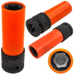 VASO PARA LLANTAS DE ALUMINIO MERCEDES 17MM LLAVE DE RUEDA 1/2'